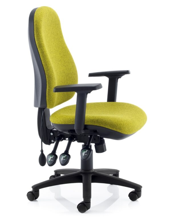 GAOAG 2019 New Mesh Office Chair with Hanger Ergonomic High Back Comfortable Lumbar Support Desk Chair Armrest Headrest Cushion Adjustable Black Green 