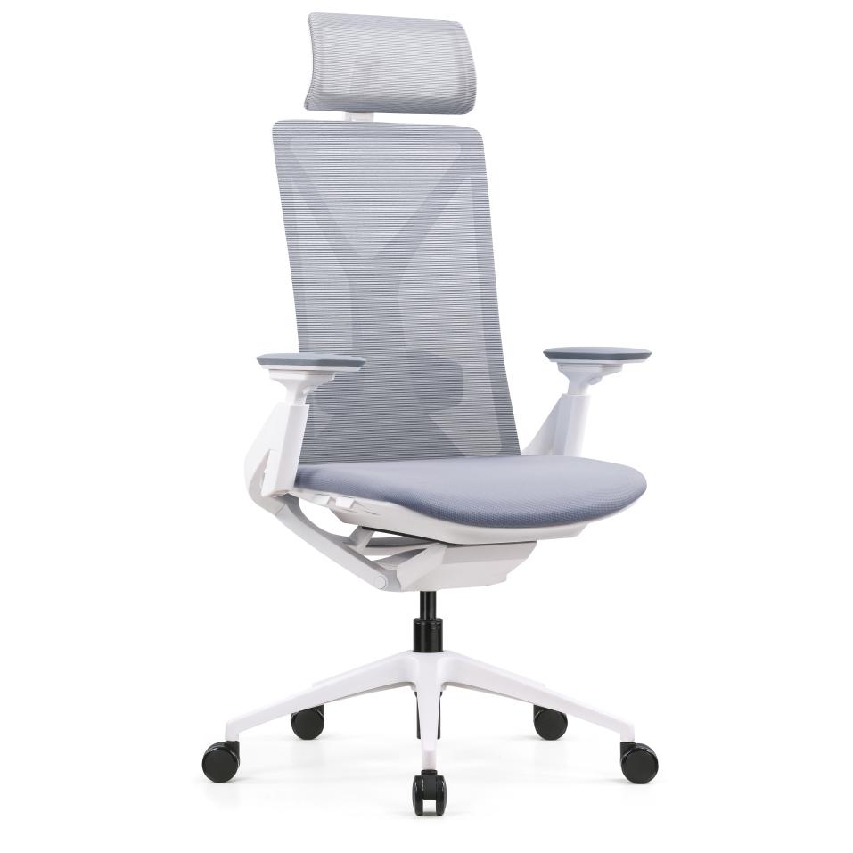 white ergonomic mesh office chair