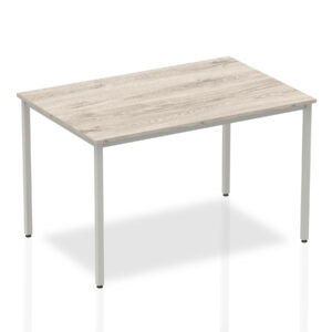 Grey Oak 1200 Rectangular Box frame table