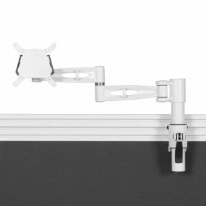 white toolrail monitor arm